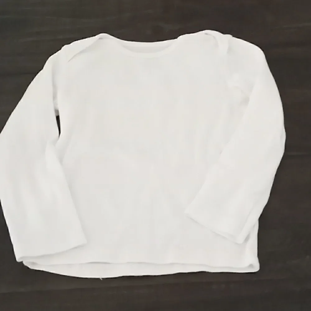 Carter's 24 months long sleeve white t